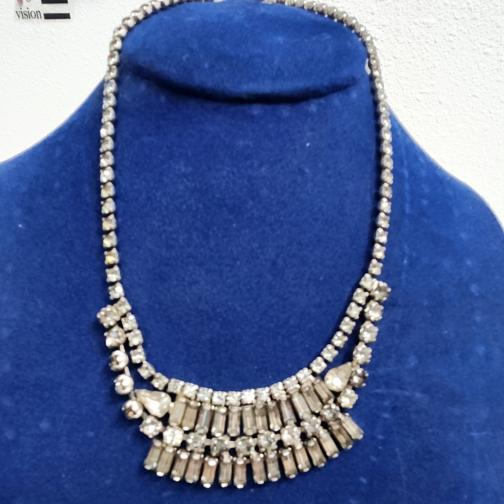 Vintage DUANE Rhinestone necklace